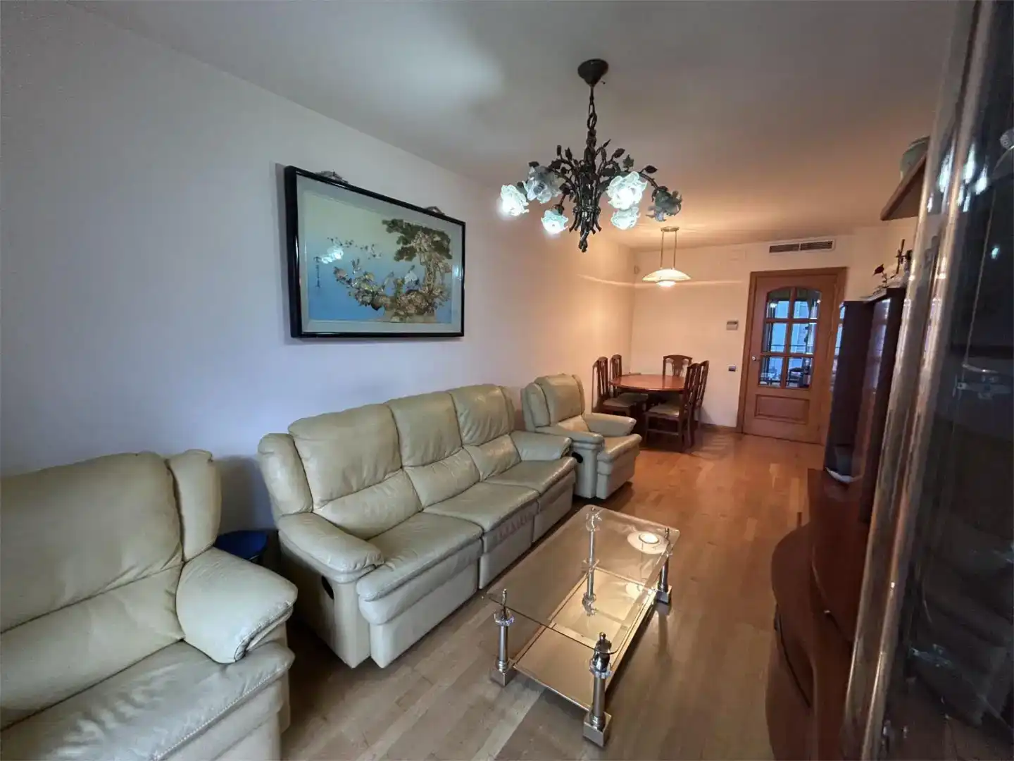Sala d'estar de Pis en venda en  Barcelona Capital amb Aire condicionat