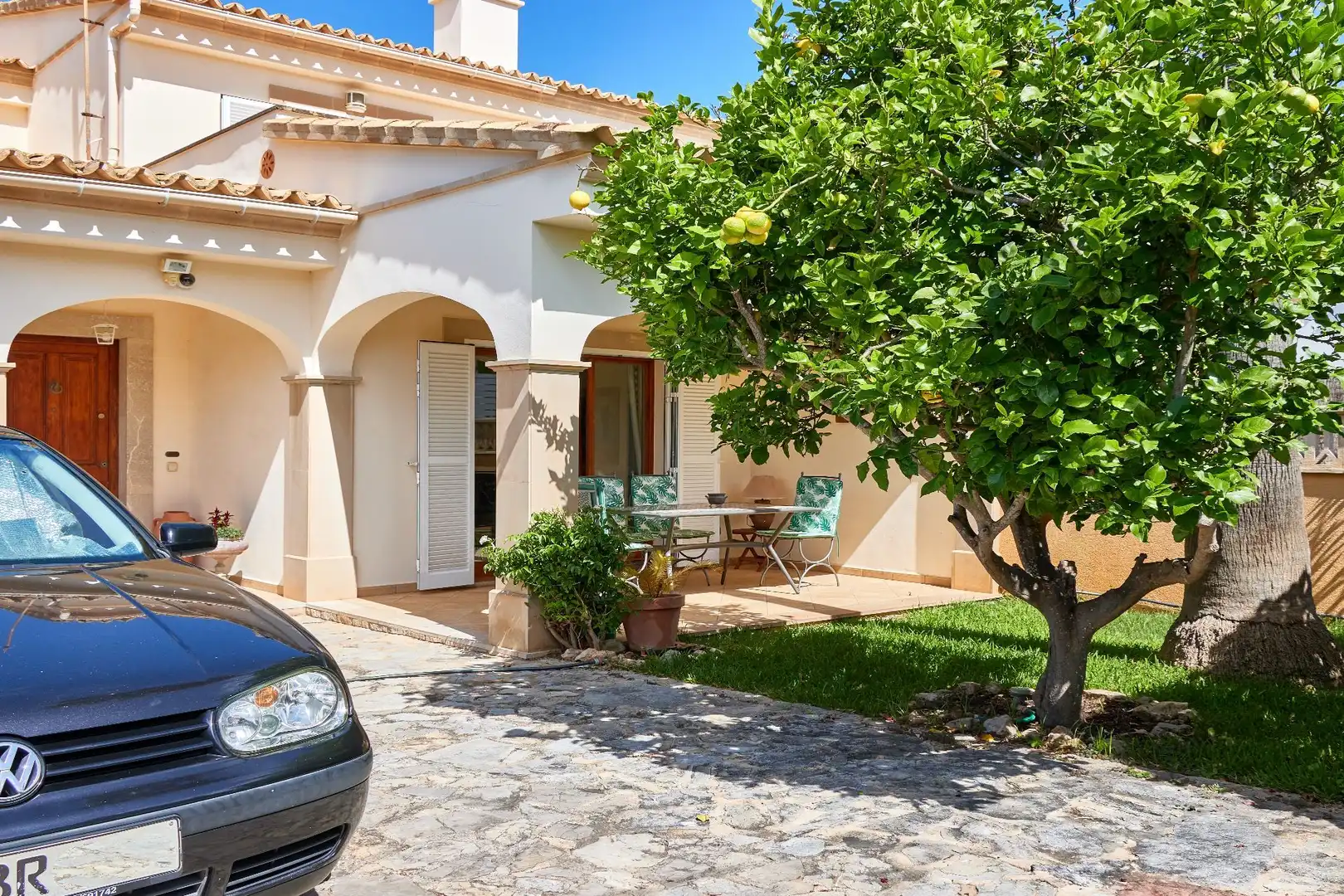 Exterior view of Detached homes for sale in Llucmajor  with Air Conditioner, Heating and Private garden
