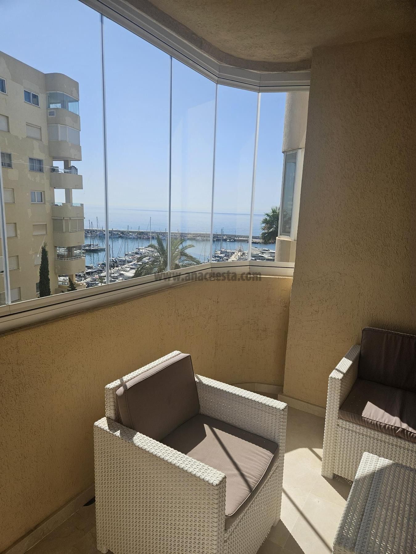Balcony of Apartment for sale in Estepona  with Air Conditioner, Terrace and Community pool