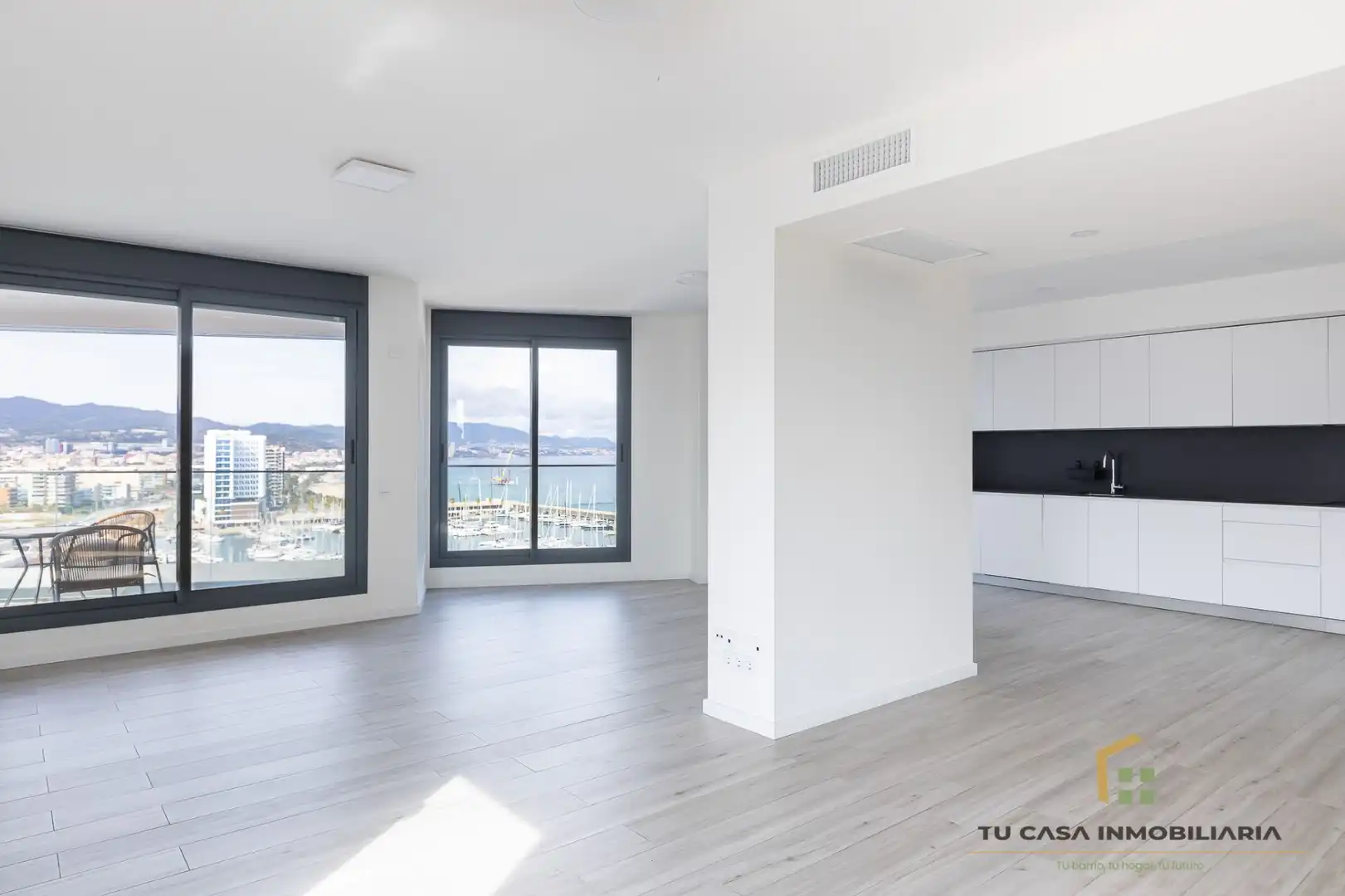 Living room of Attic for sale in Badalona  with Air Conditioner, Heating and Terrace