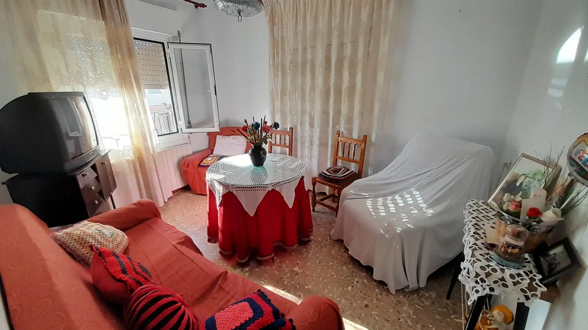 Sala de estar de Casa o chalet en venta en Caravaca de la Cruz con Amueblado