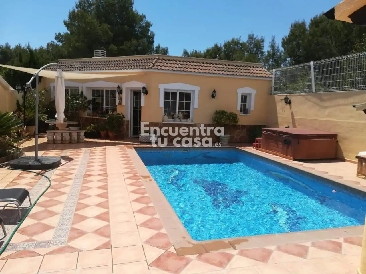Piscina de Casa o chalet en venta en La Nucia con Aire acondicionado, Calefacción y Jardín privado