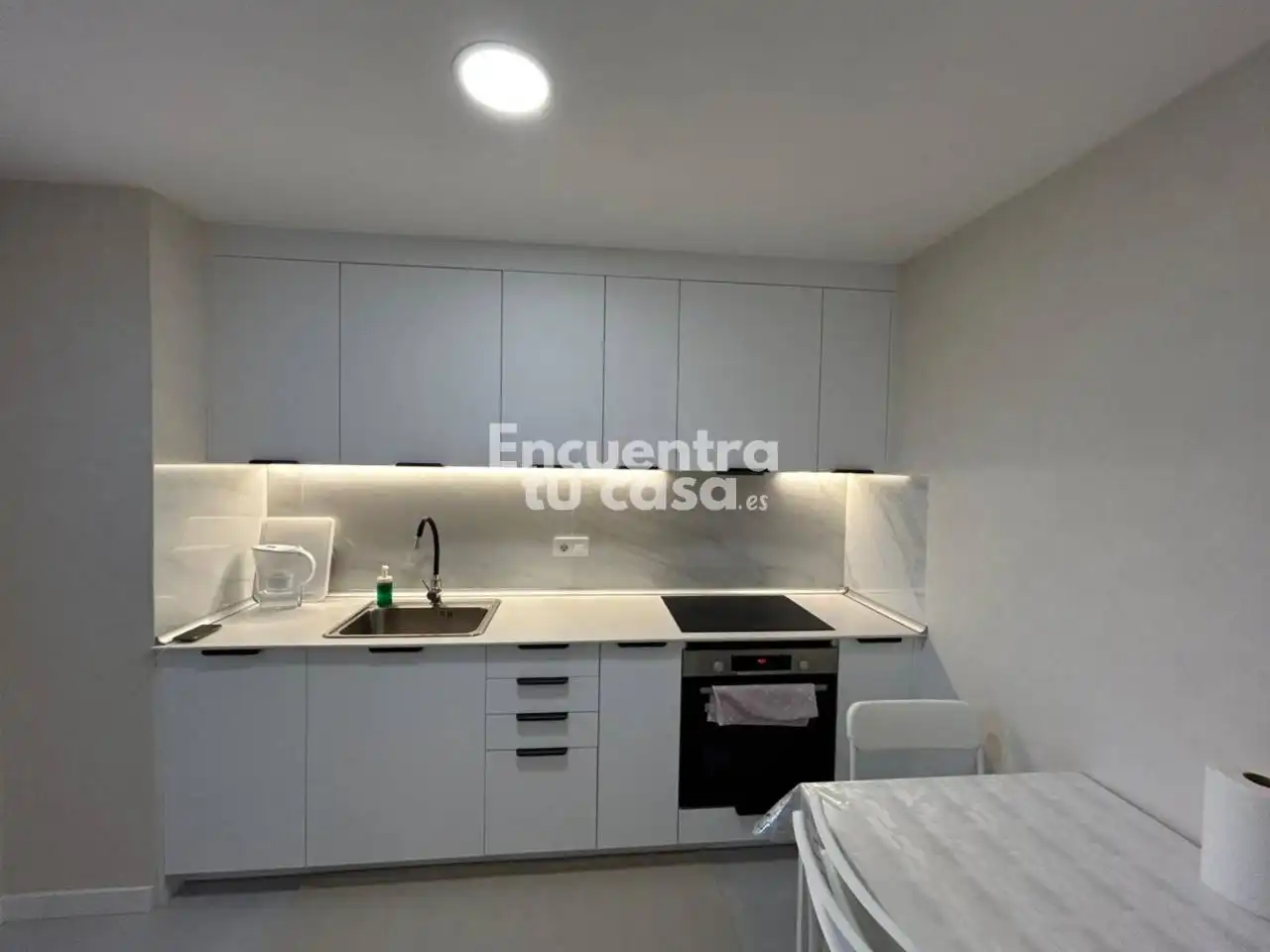 Kitchen of Flat for sale in Villajoyosa / La Vila Joiosa  with Air Conditioner, Heating and Terrace