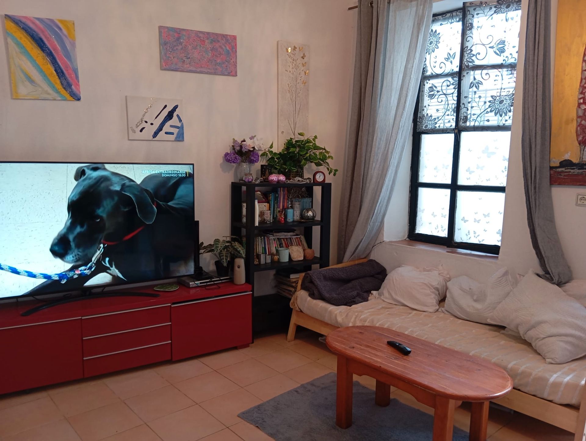Living room of House or chalet for sale in Pilas  with Air Conditioner, Terrace and Storage room