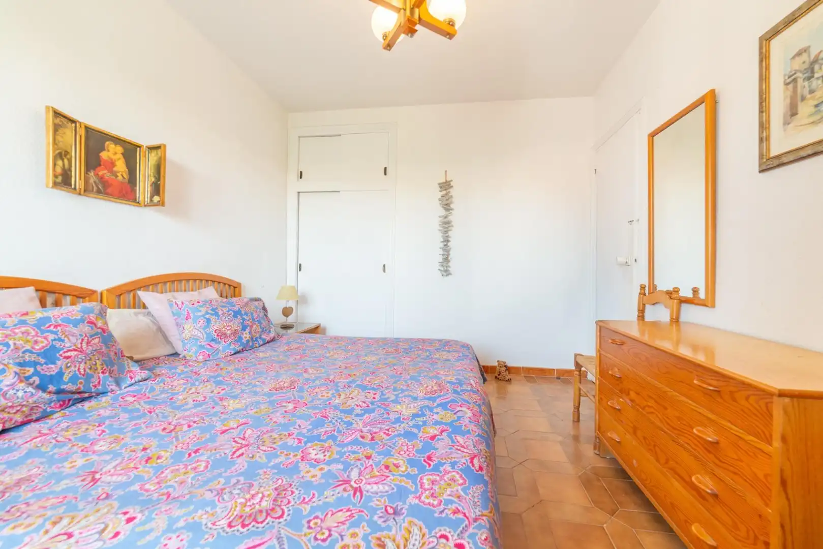 Dormitori de Casa adosada en venda en San Javier amb Aire condicionat, Jardí privat i Moblat