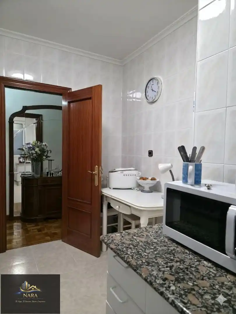 Küche von Wohnung zum Verkauf in Santander mit Heizung, Parkett und Möbliert