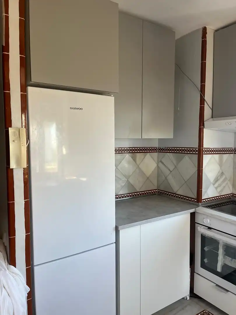 Küche von Maisonette zur Miete in El Puerto de Santa María mit Klimaanlage, Terrasse und Möbliert