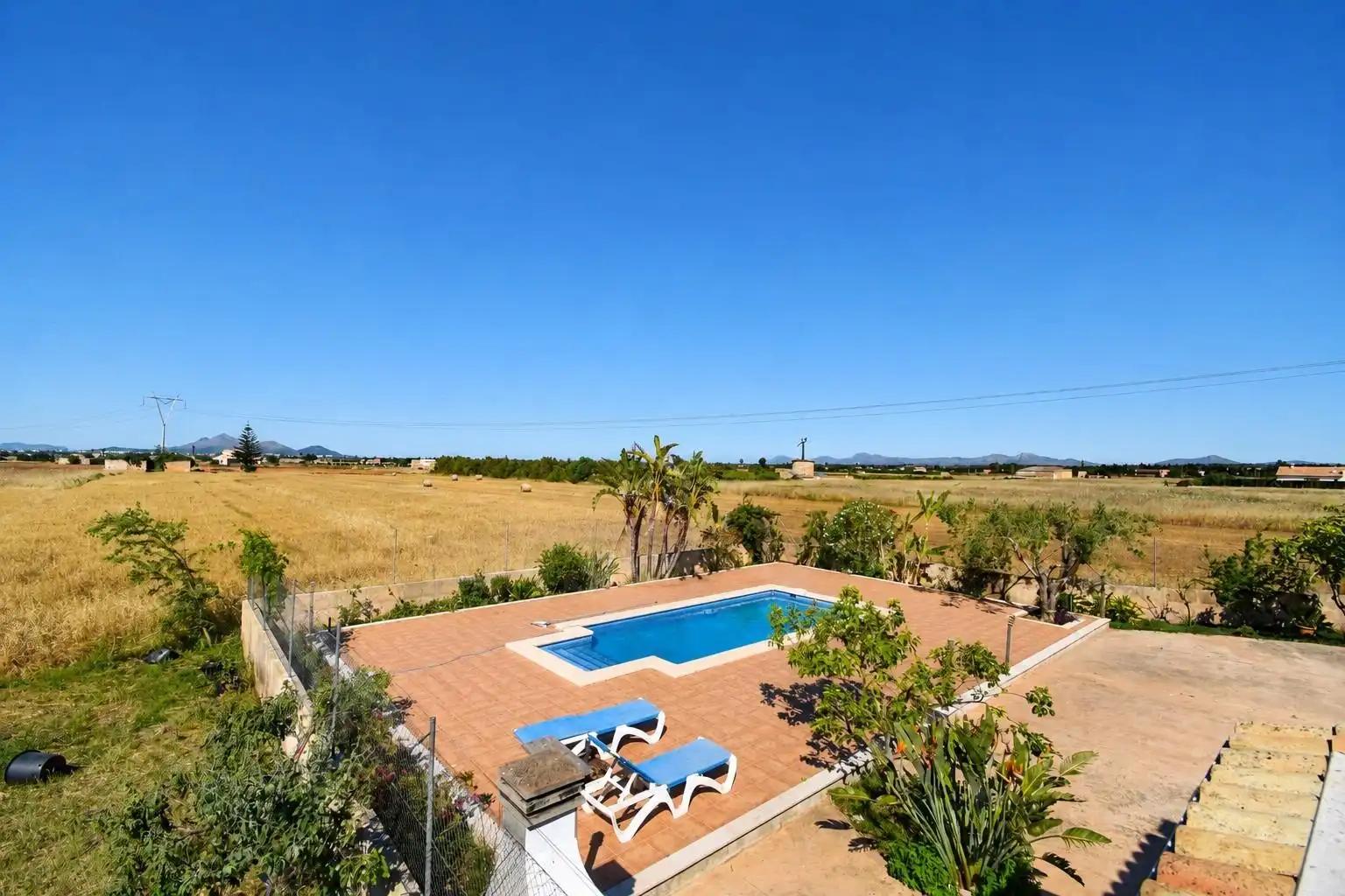Piscina de Finca rústica de alquiler en Muro con Piscina