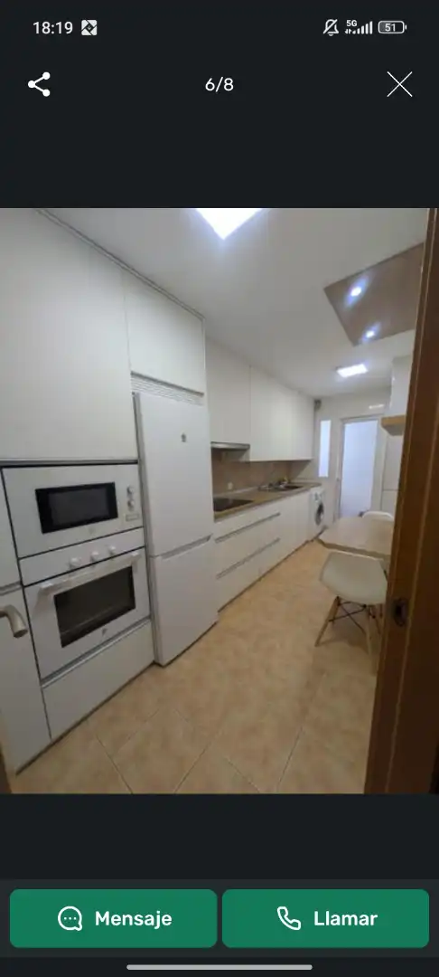 Kitchen of Flat for rent in Armilla  with Furnished and Pets allowed