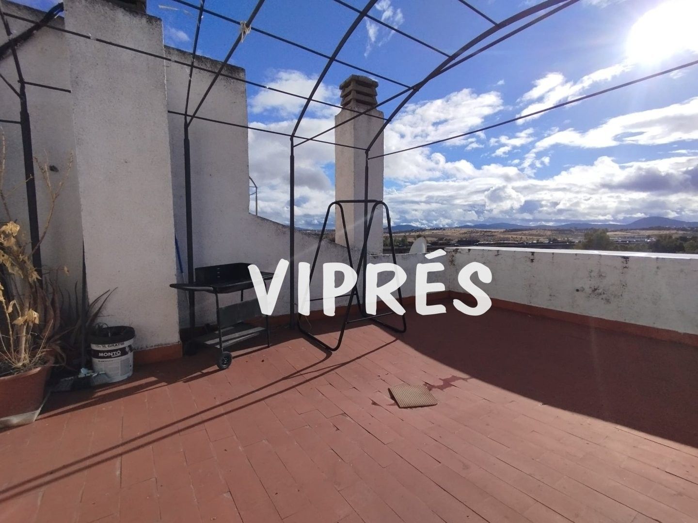 Terrace of Single-family semi-detached for sale in Mérida  with Terrace, Swimming Pool and Furnished