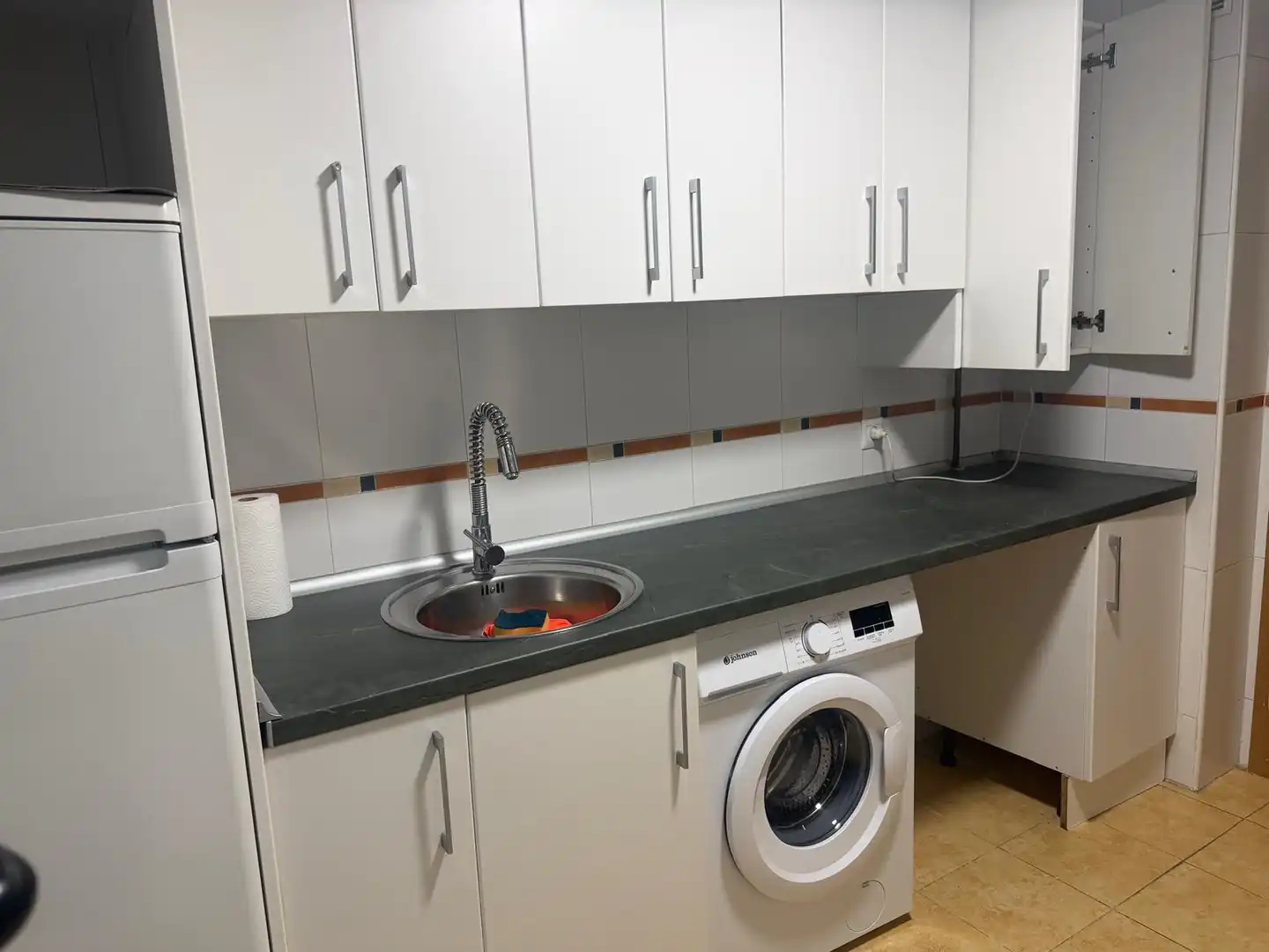 Kitchen of Flat for sale in Cistérniga, Valladolid