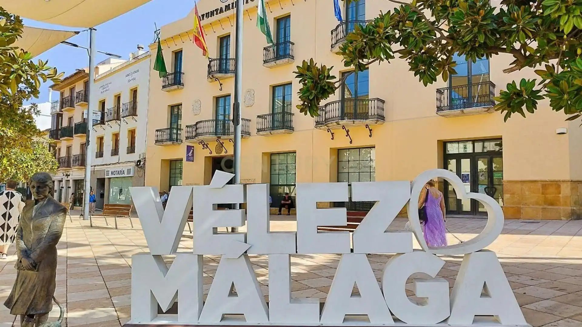 Exterior view of Single-family semi-detached for sale in Vélez-Málaga  with Storage room and Balcony