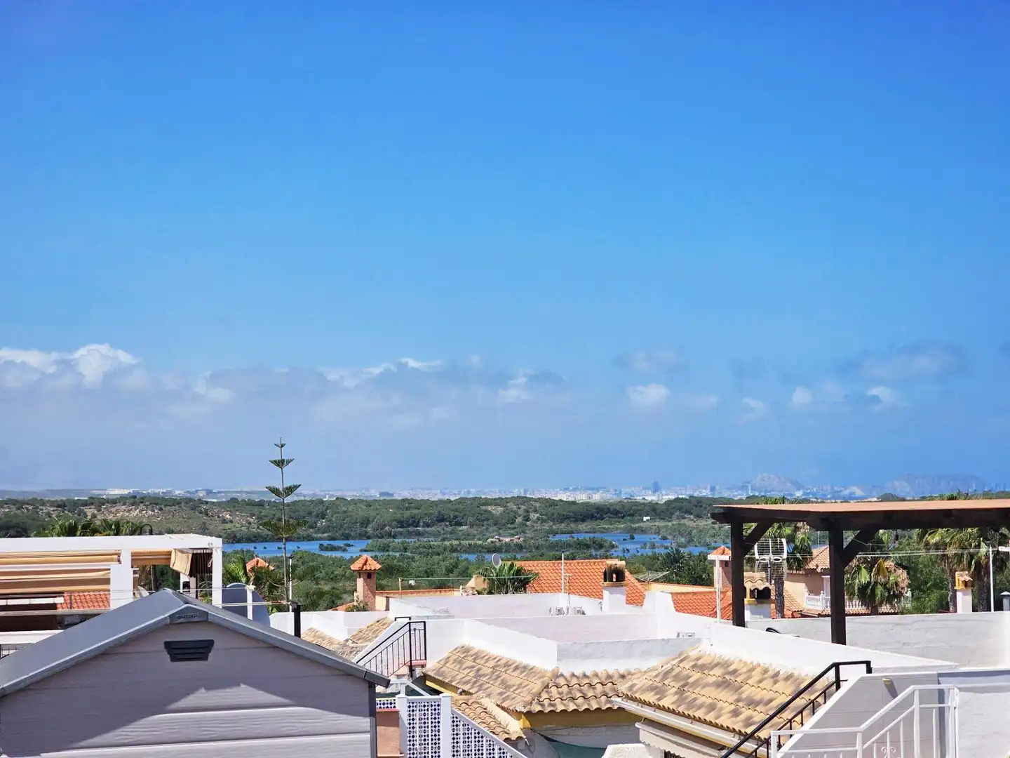 Exterior view of Houses for sale in Santa Pola  with Private garden, Terrace and Furnished