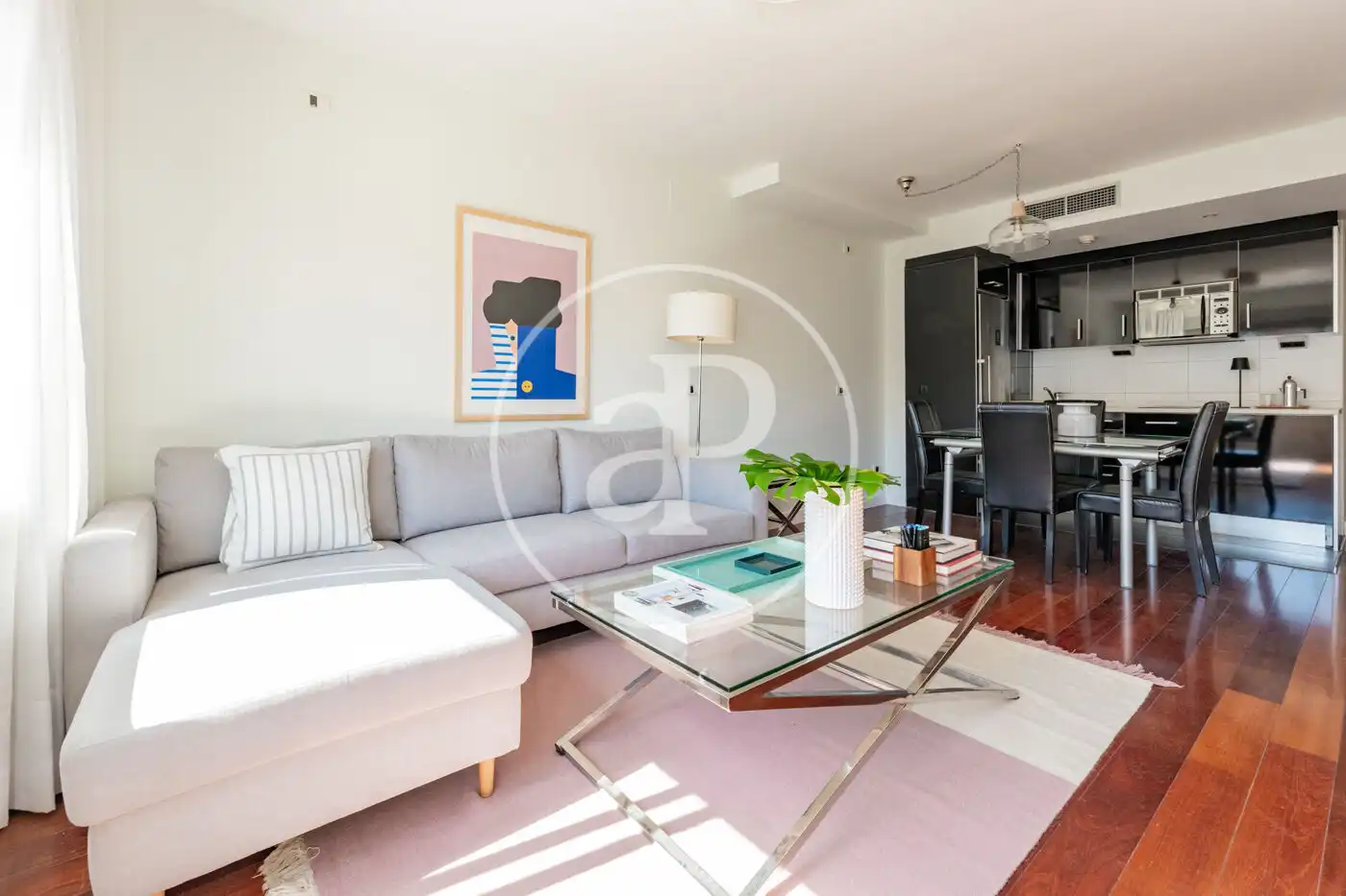Wohnzimmer von Wohnung zum Verkauf in Madrid mit Klimaanlage, Heizung und Möbliert
