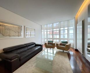 Living room of Flat to rent in A Coruña Capital   with Heating and Furnished
