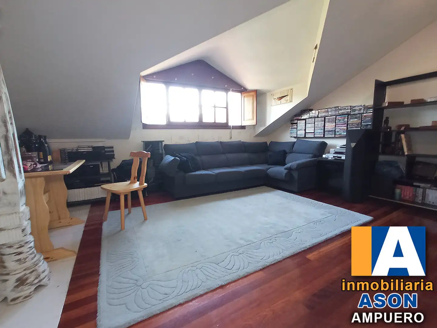 Sala de estar de Piso en venta en Rasines con Calefacción y Amueblado