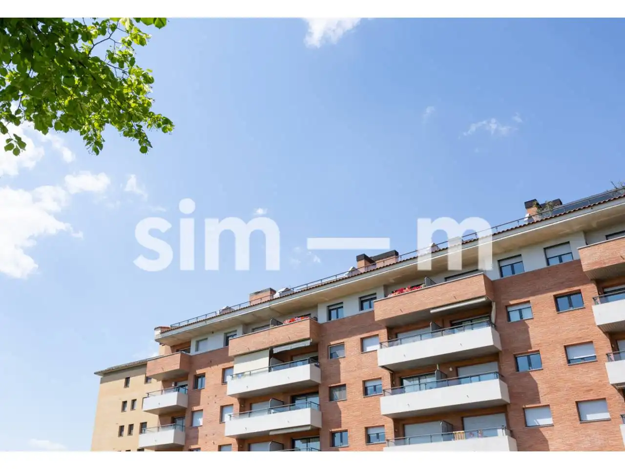 Exterior view of Flat for sale in Vic  with Heating, Parquet flooring and Terrace