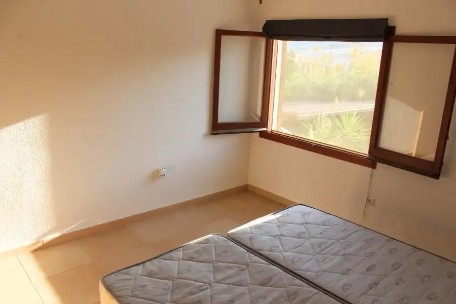 Bedroom of Houses for rent in Callosa d'en Sarrià  with Air Conditioner, Heating and Private garden