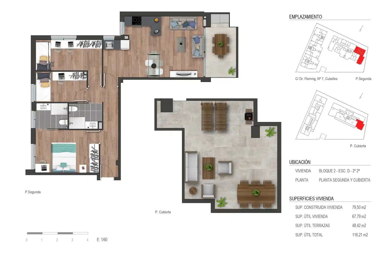 Appartement avec terrasse à vendre à Carrer del Doctor Fleming 7, imagen 27