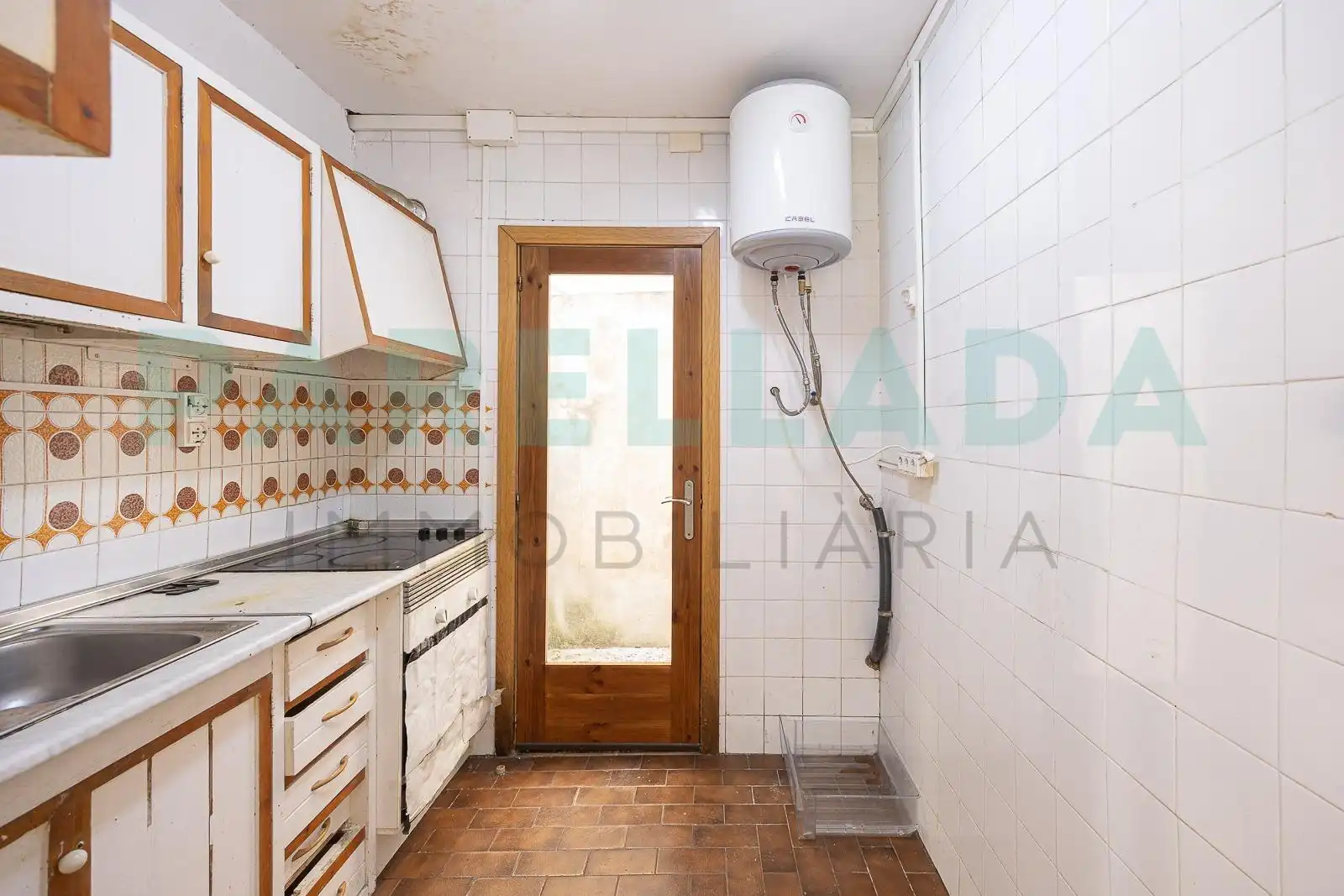Cocina de Casa o chalet en venta en Tiana con Parquet