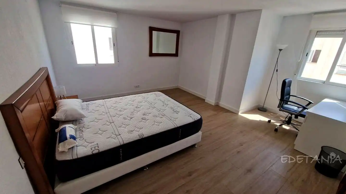 Bedroom of Flat for rent in Moncada  with Air Conditioner and Furnished