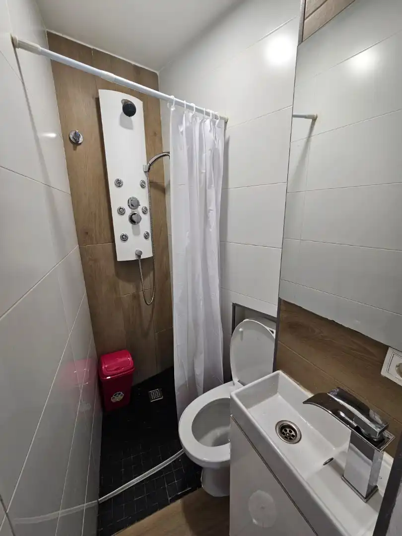 Bathroom of Study for rent in Coín  with Furnished, Washing machine and Microwave