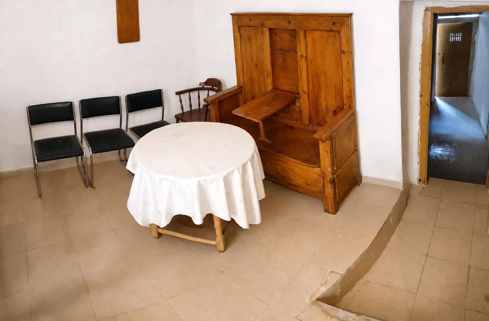Dining room of Country homes for sale in Ariza  with Storage room