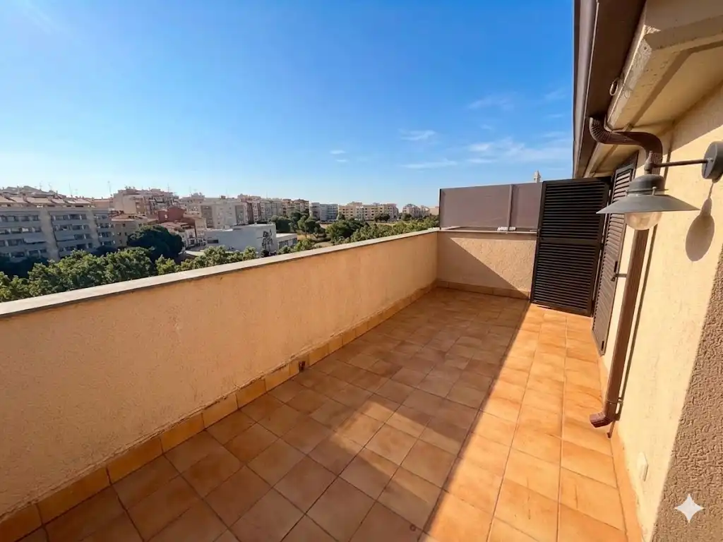 Terrasse von Maisonette zum Verkauf in Terrassa mit Heizung, Parkett und Terrasse