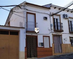 Exterior view of Single-family semi-detached for sale in Cuevas de San Marcos  with Air Conditioner and Storage room