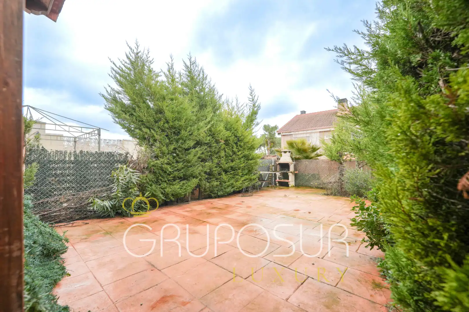 Jardín de Casa adosada en venta en Boecillo con Calefacción, Jardín privado y Parquet