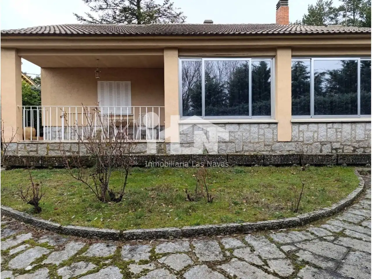 Vista exterior de Casa o chalet en venta en Peguerinos con Calefacción, Jardín privado y Terraza