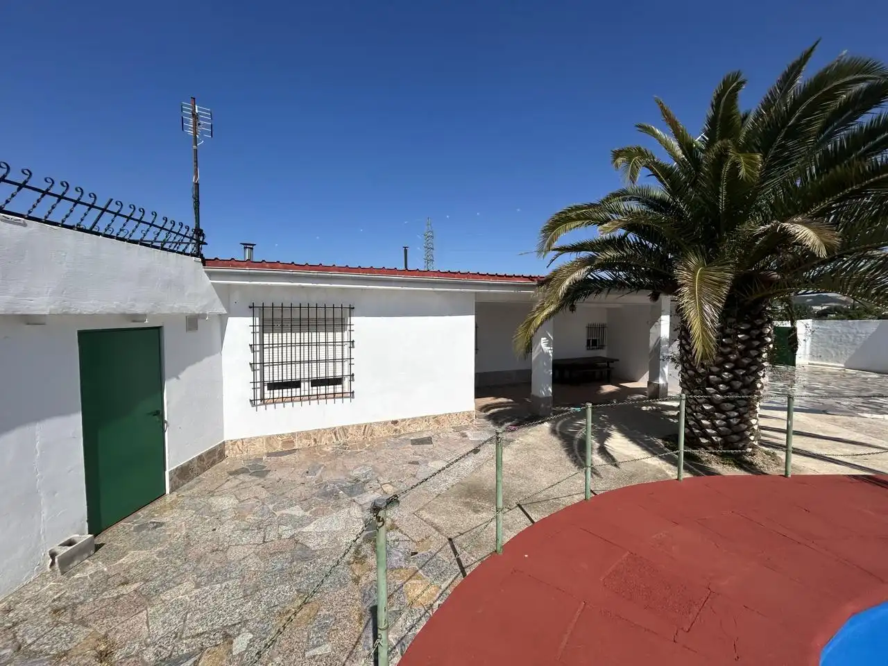 Vista exterior de Finca rústica en venda en Tudela amb Piscina