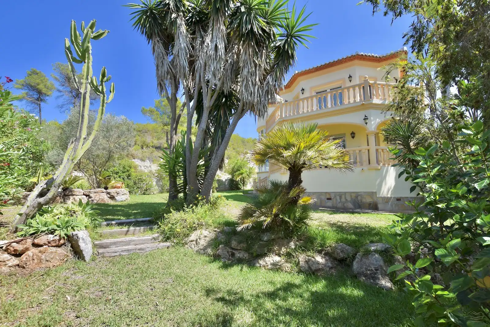 Garden of Houses for sale in Jávea / Xàbia  with Heating, Private garden and Terrace