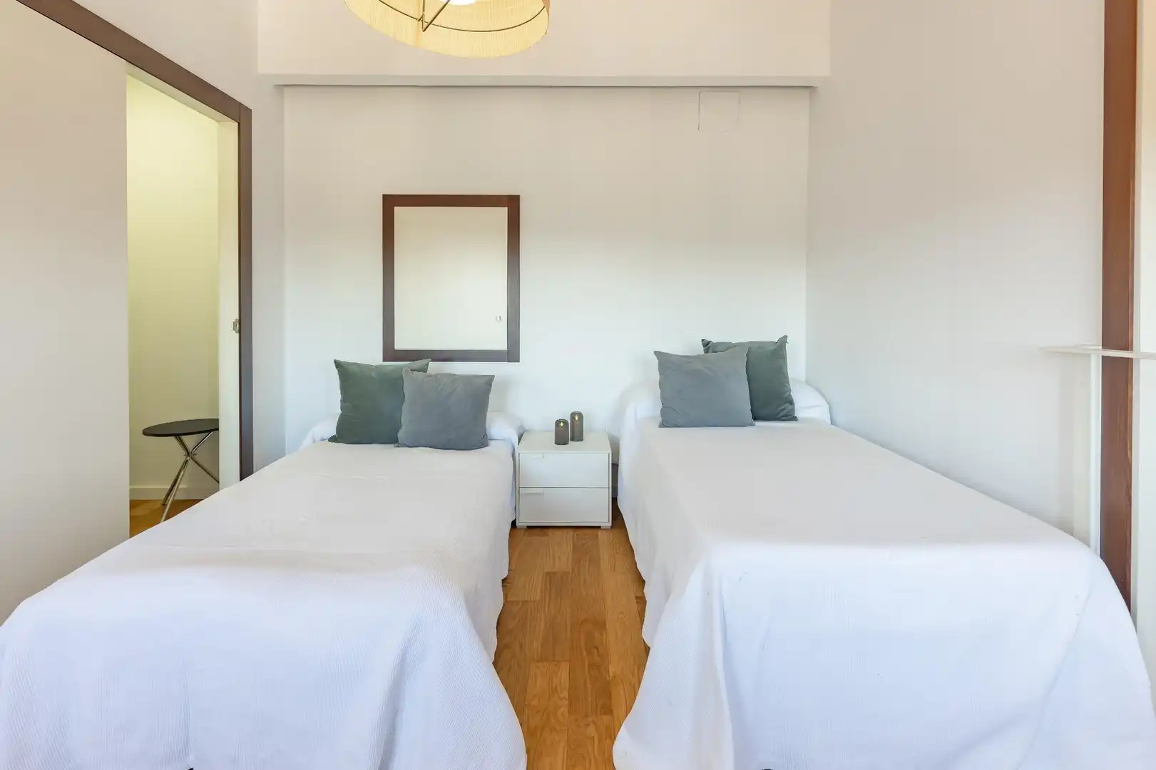 Habitación de Casa adosada en venta en Enguera con Calefacción, Terraza y Trastero