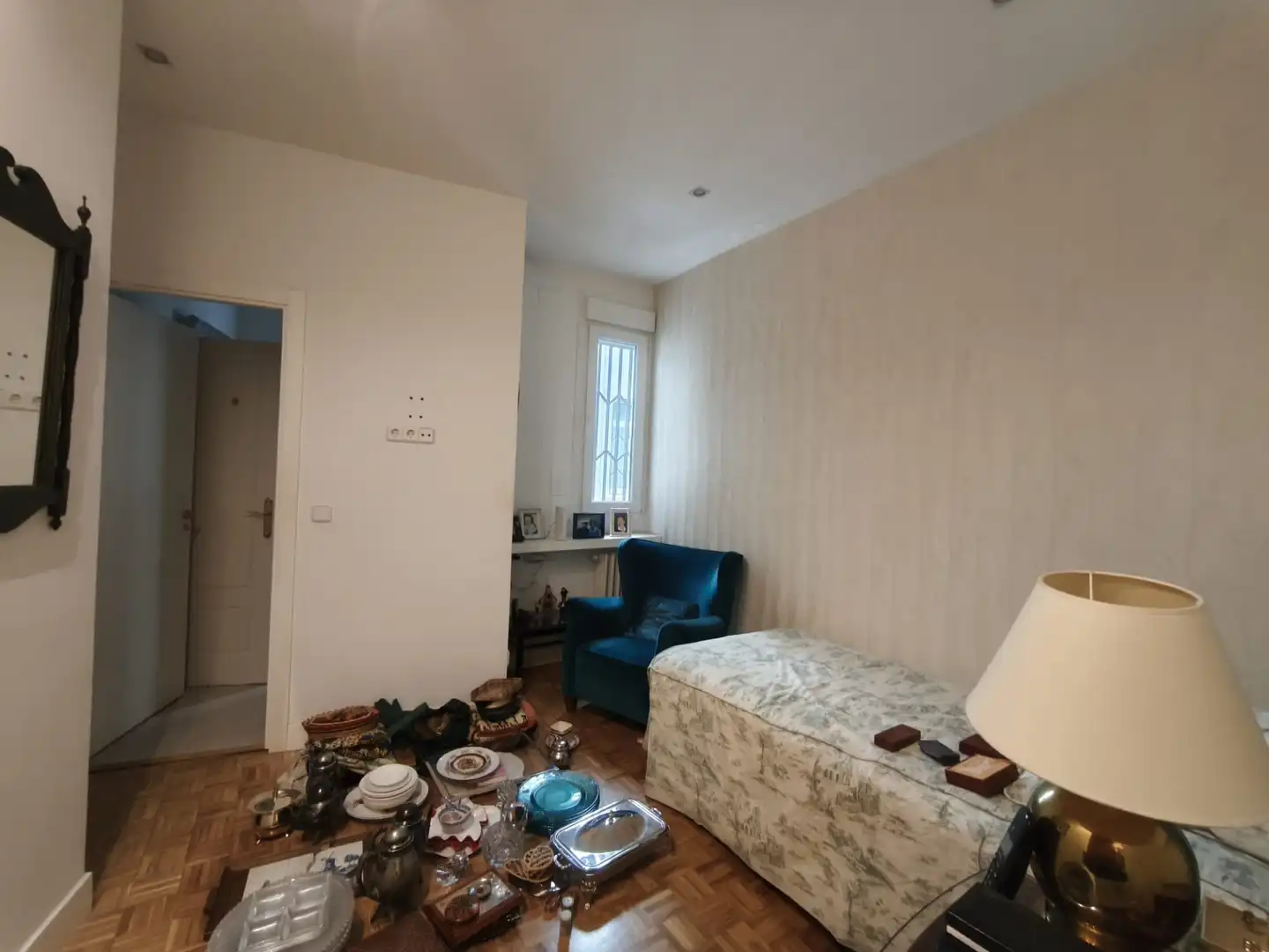 Sala de estar de Piso en venta en Madrid con Balcón y Alarma