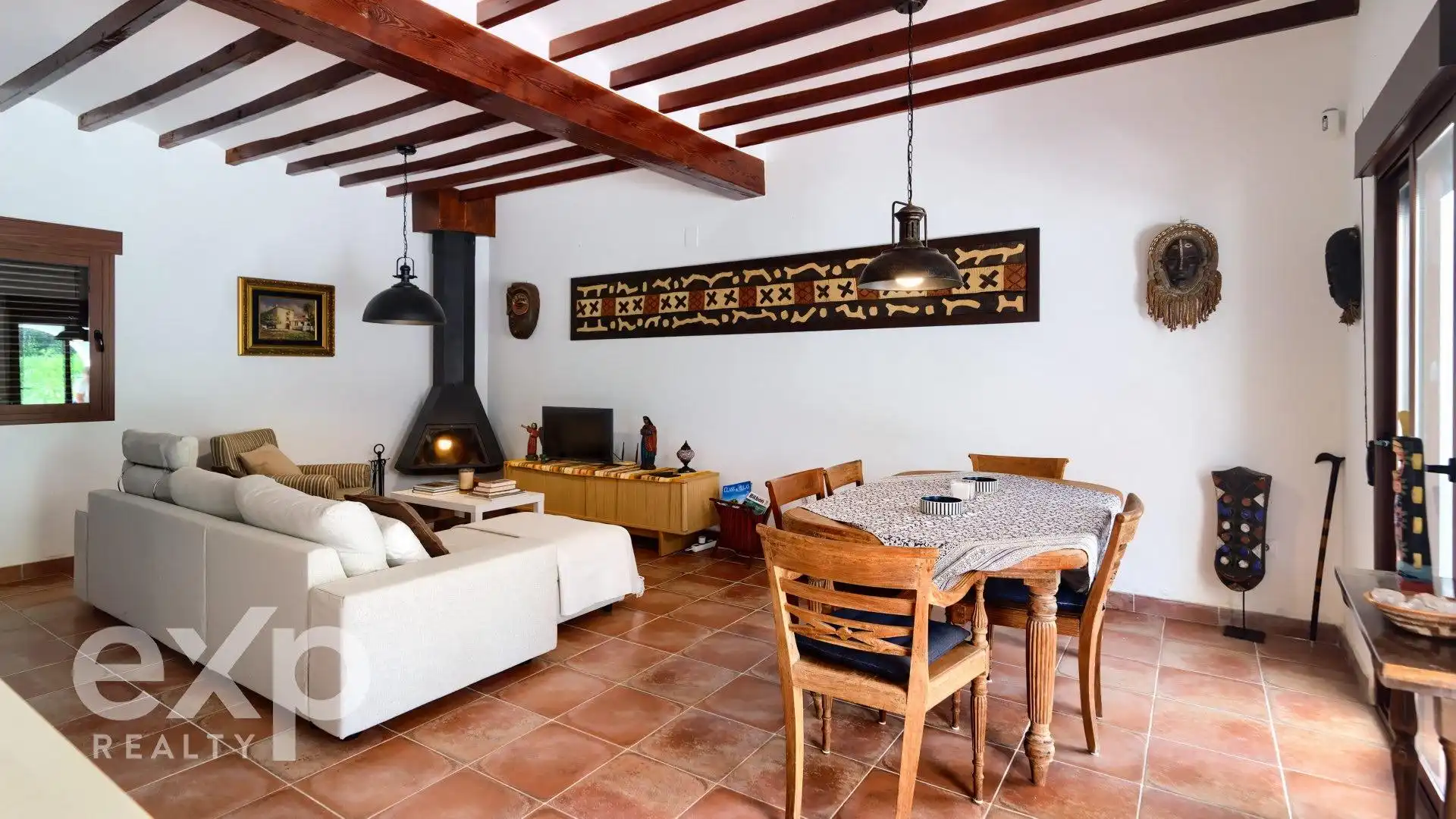Sala de estar de Casa o chalet en venta en Parcent con Jardín privado, Terraza y Trastero