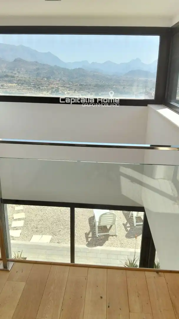 Vista exterior de Casa o xalet en venda en Relleu amb Aire condicionat, Calefacció i Piscina