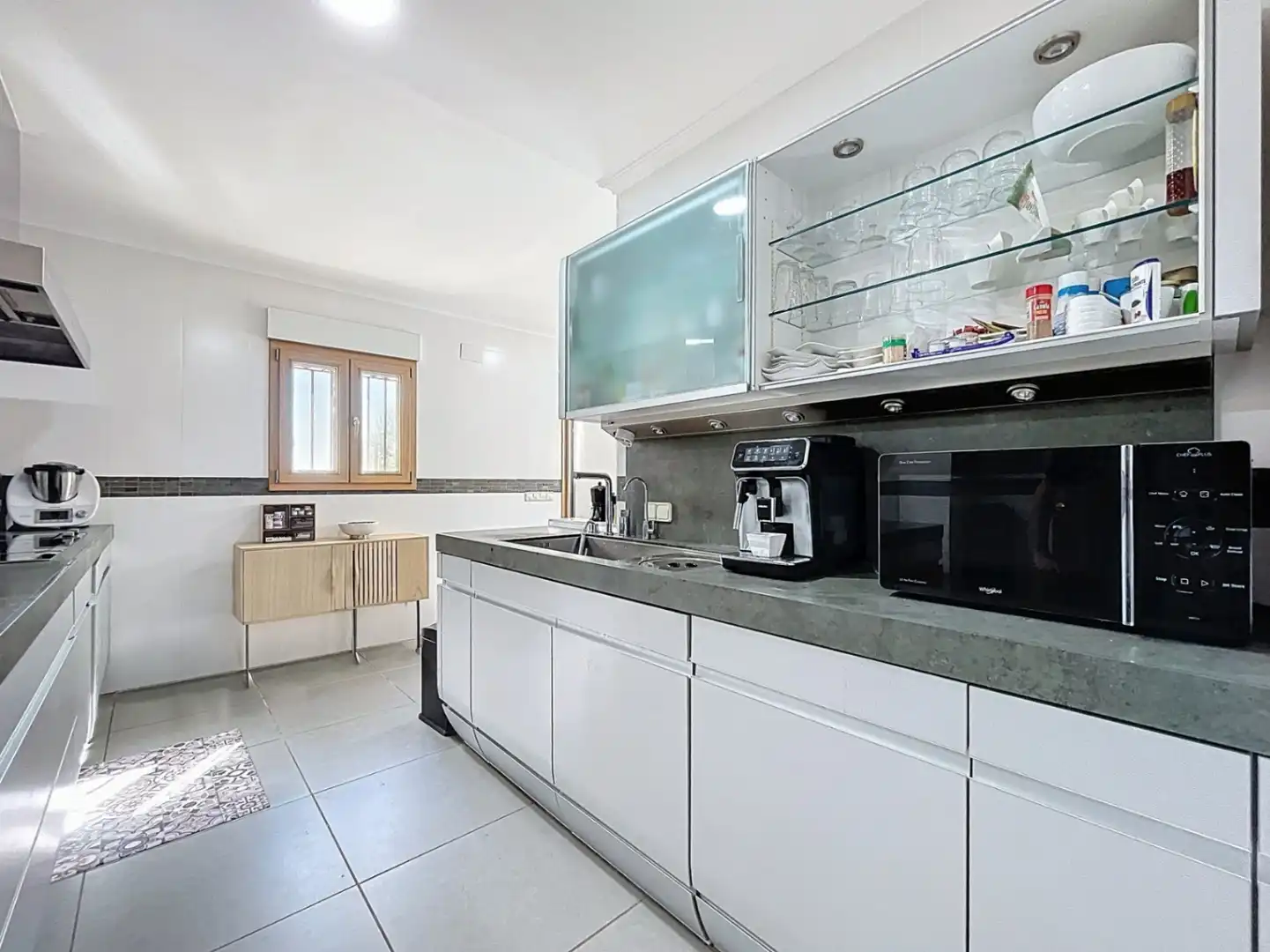 Cocina de Casa o chalet en venta en Benimantell con Aire acondicionado, Jardín privado y Terraza