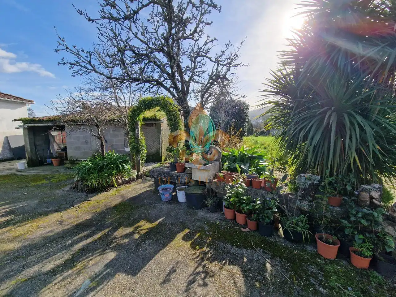 Jardí de Casa o xalet en venda en O Rosal   amb Calefacció, Jardí privat i Terrassa