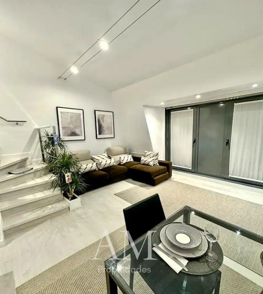 Living room of Duplexes for rent in Vigo   with Air Conditioner, Heating and Terrace
