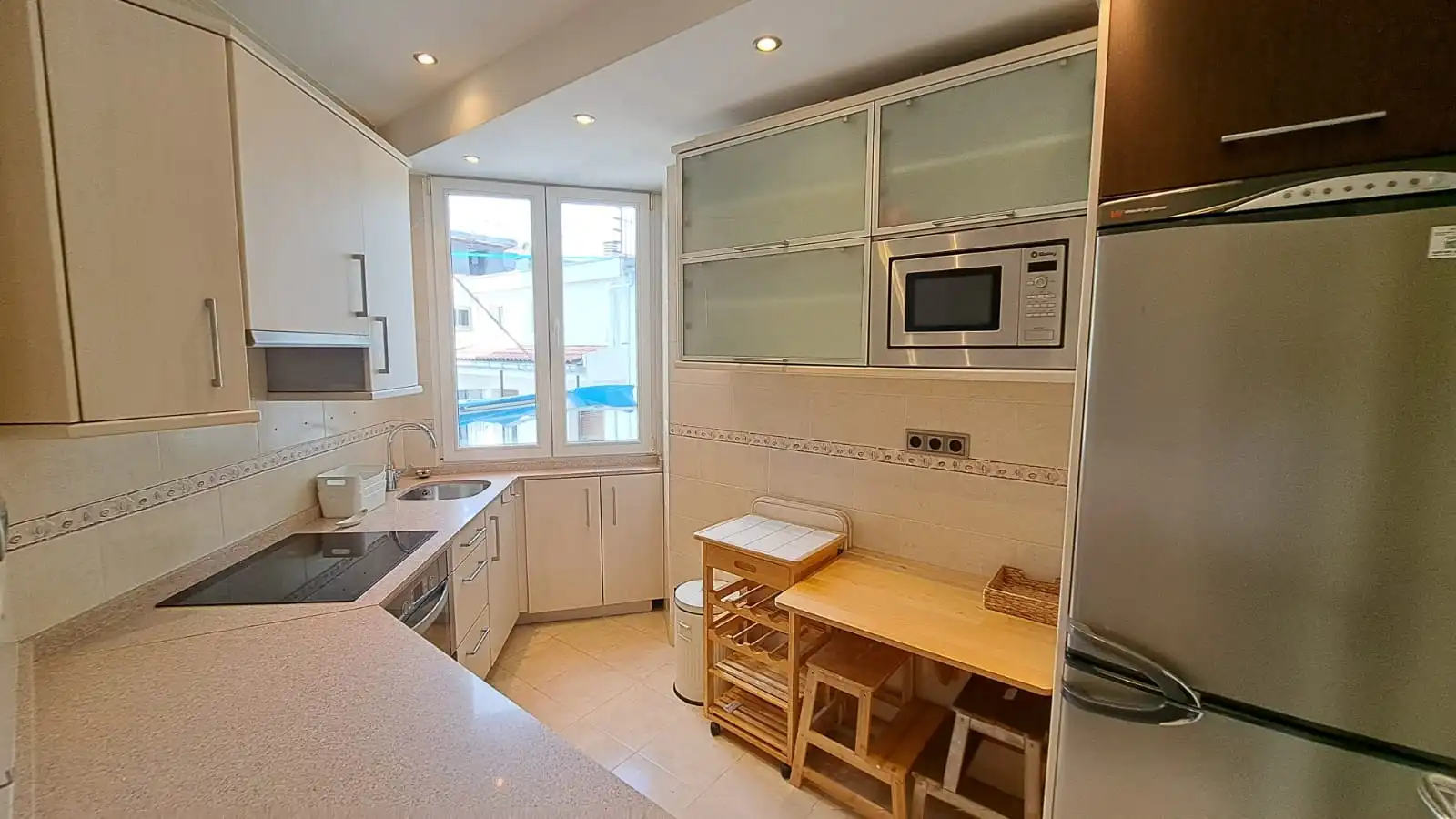 Kitchen of Flat for sale in Bilbao   with Heating, Storage room and Oven
