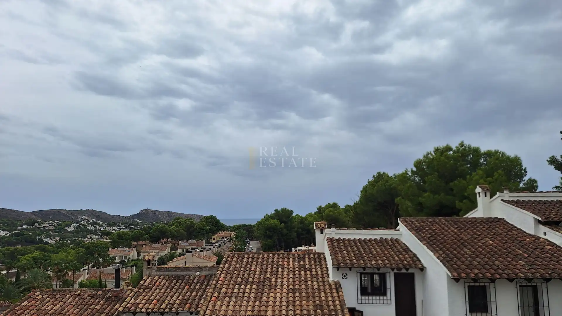 Exterior view of Detached homes for sale in Moraira  with Air Conditioner, Terrace and Storage room
