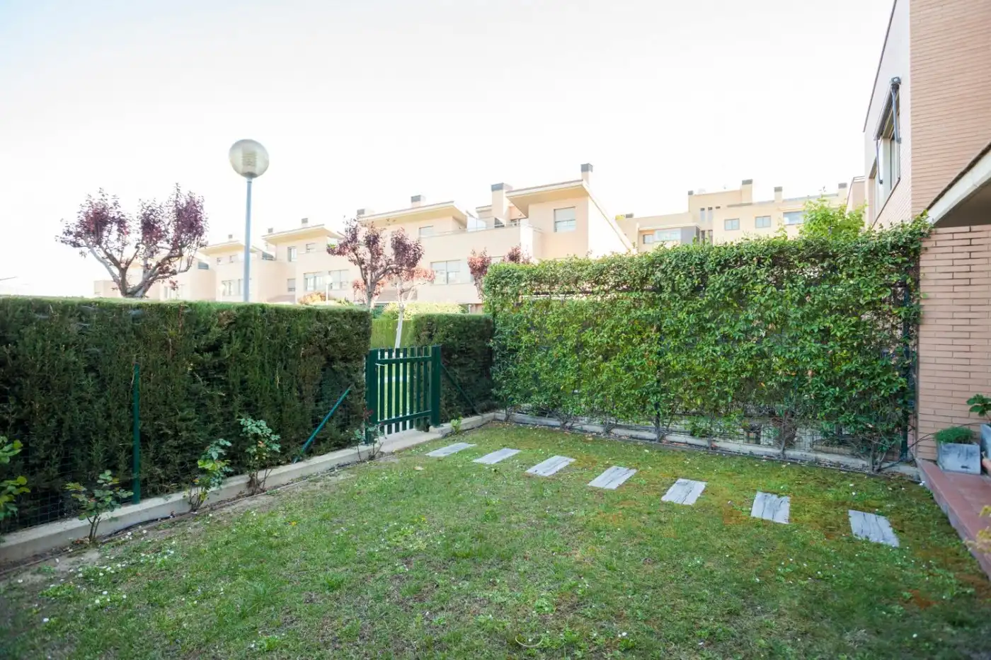 Garden of Detached homes for sale in Zaragoza  with Air Conditioner, Heating and Private garden