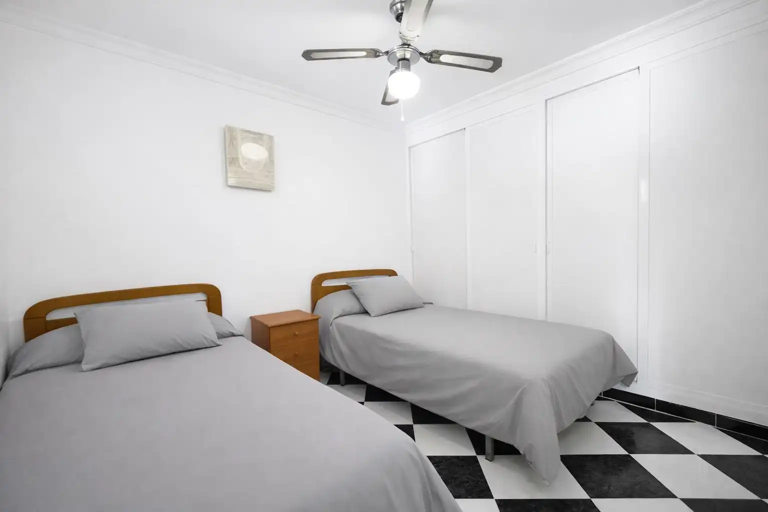 Schlafzimmer von Maisonette zum Verkauf in Nerja mit Klimaanlage, Terrasse und Möbliert