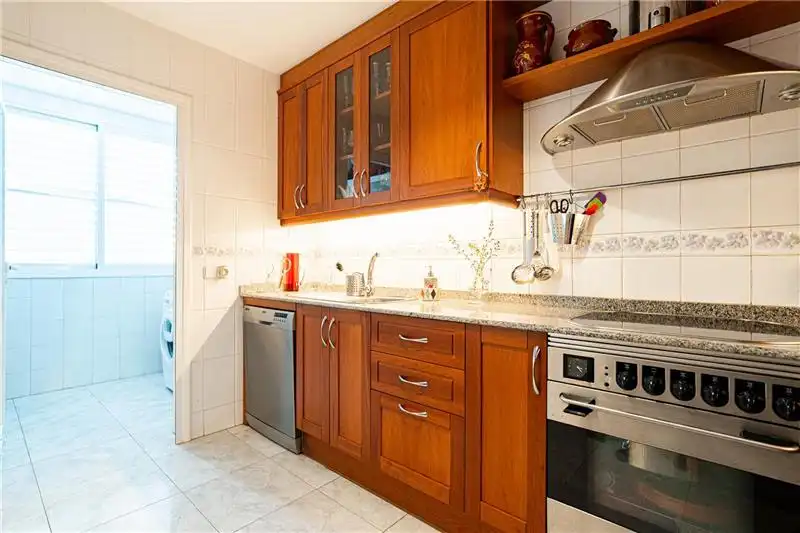 Küche von Maisonette zum Verkauf in  Palma de Mallorca mit Klimaanlage und Terrasse