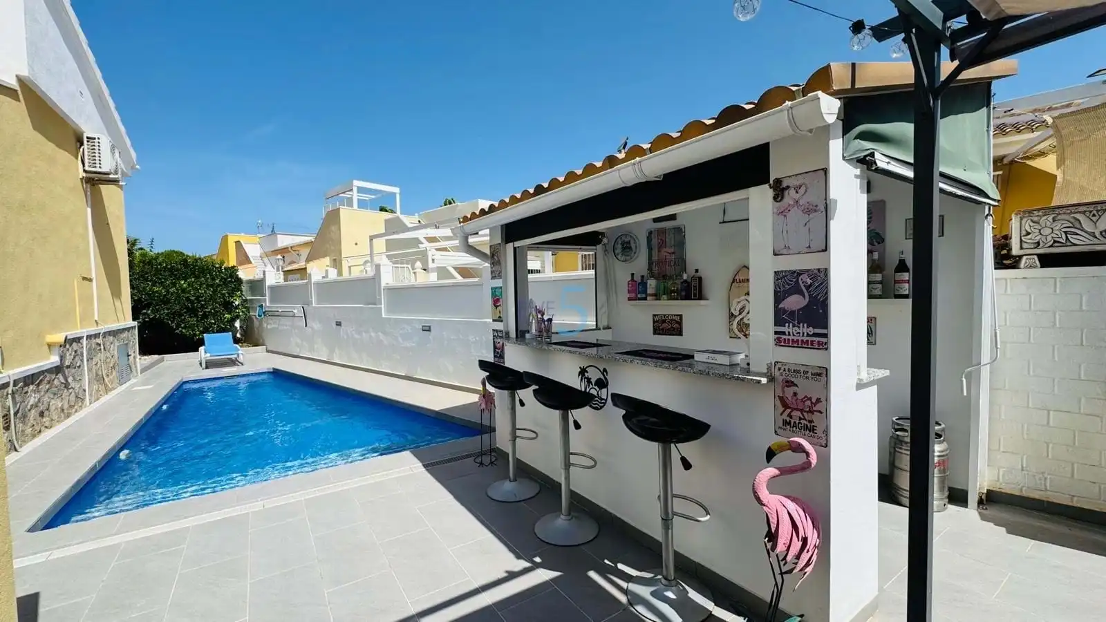 Piscina de Casa o xalet en venda en Rojales amb Aire condicionat, Terrassa i Traster