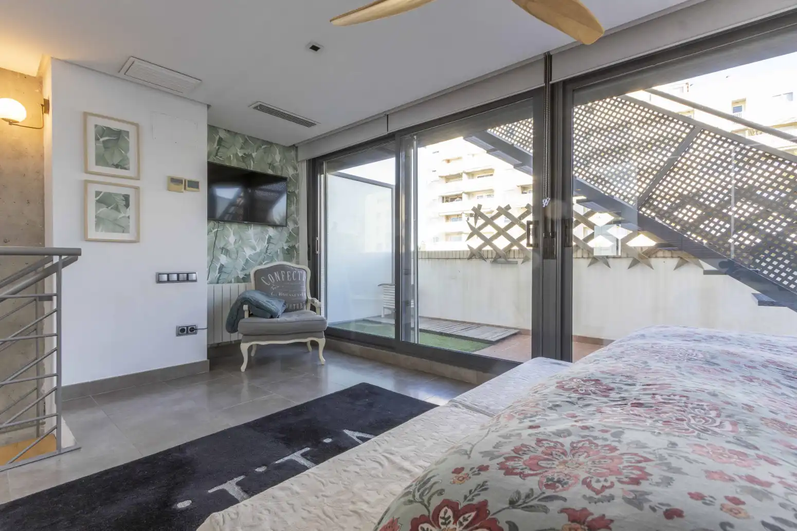 Bedroom of Houses for sale in La Pobla de Farnals  with Air Conditioner, Heating and Private garden