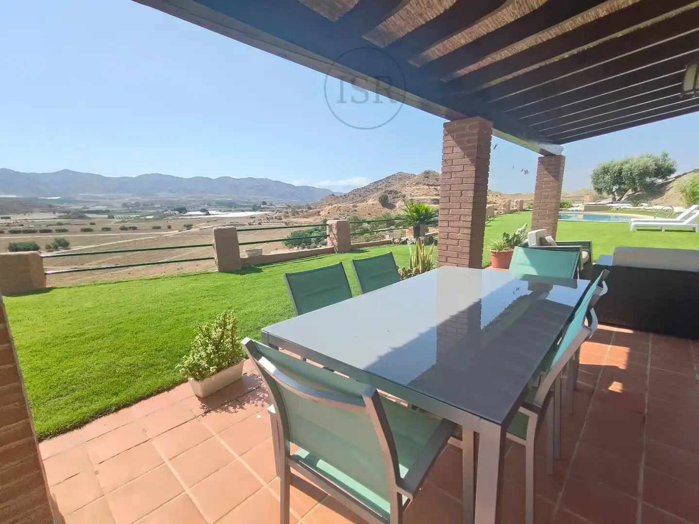 Terrassa de Casa o xalet en venda en Cuevas del Almanzora amb Aire condicionat, Jardí privat i Terrassa