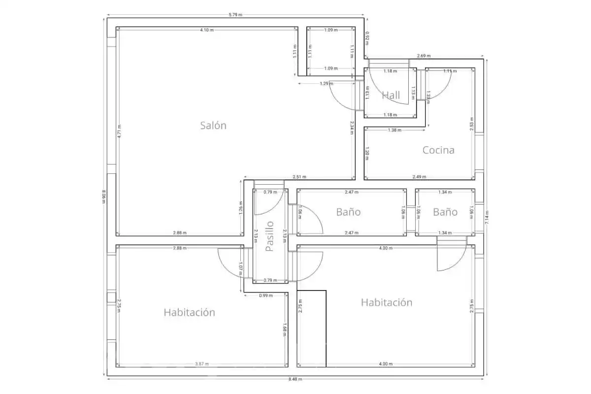 Flat for sale in Madrid  with Air Conditioner, Heating and Storage room