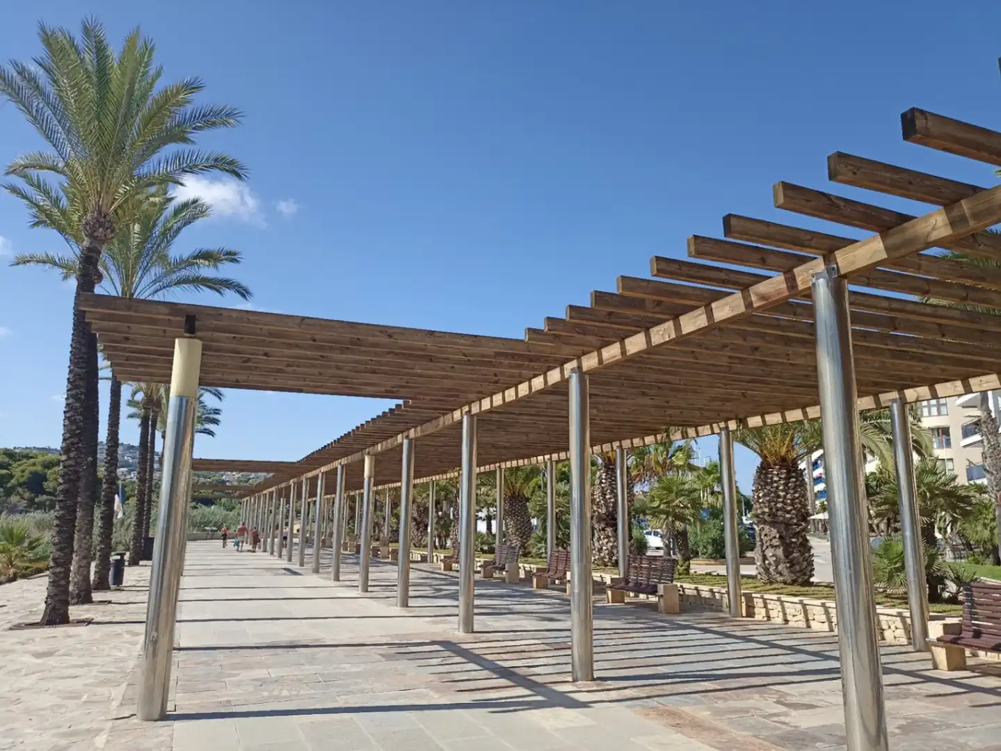 Terraza de Local en venta en Moraira